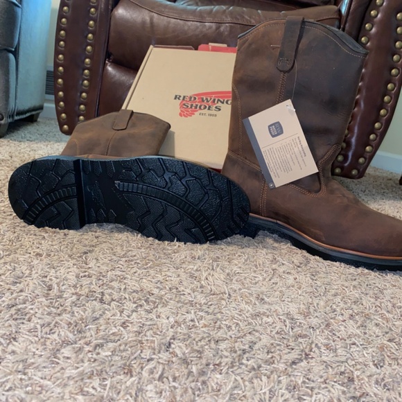 Men’s Steel toe Red Wind Boots